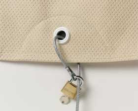 Motorcycle Cover Cable Lock Kit